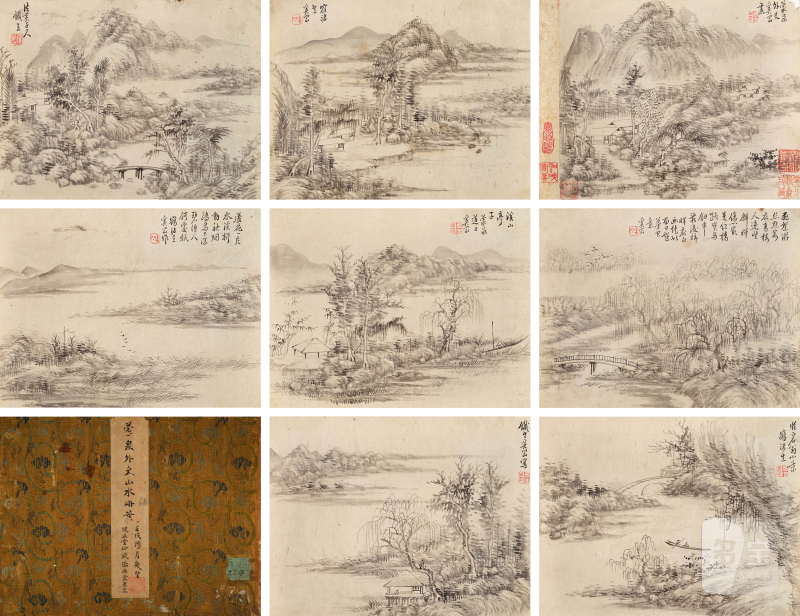 奚 冈（1746-1803） 山水册 - 图2